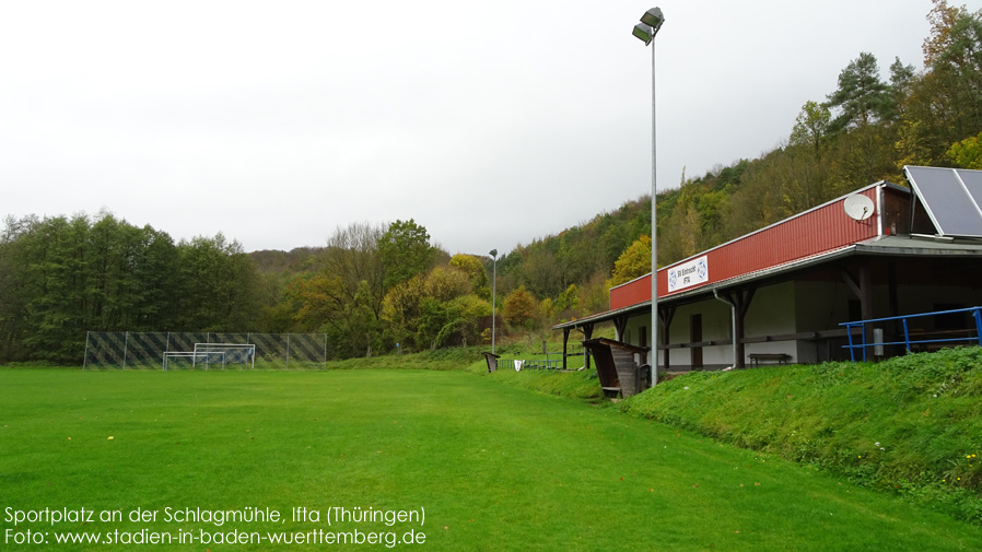 Ifta, Sportplatz an der Schlagmühle