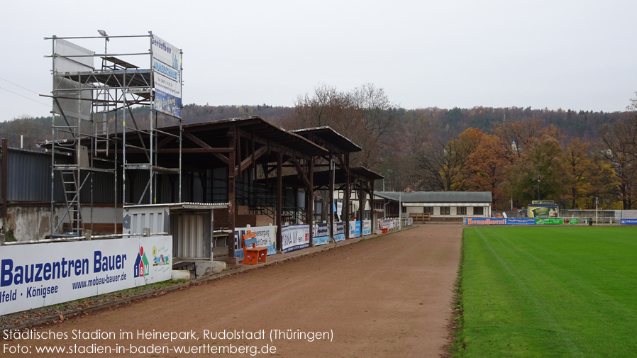 Rudolstadt, Städtisches Stadion im Heinepark