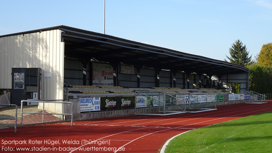 Weida, Sportplatz Roter Hügel