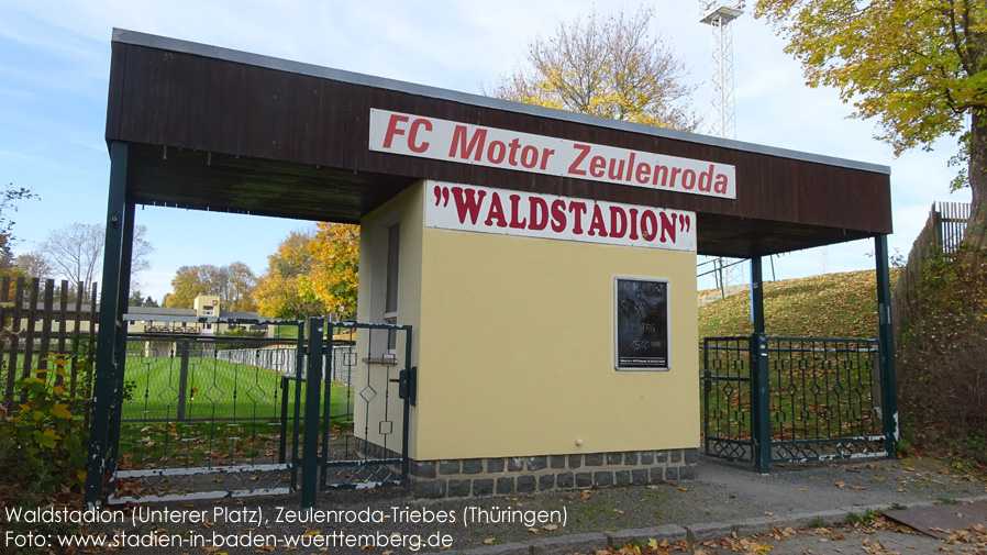 Zeulenroda-Triebes, Waldstadion (unterer Platz)